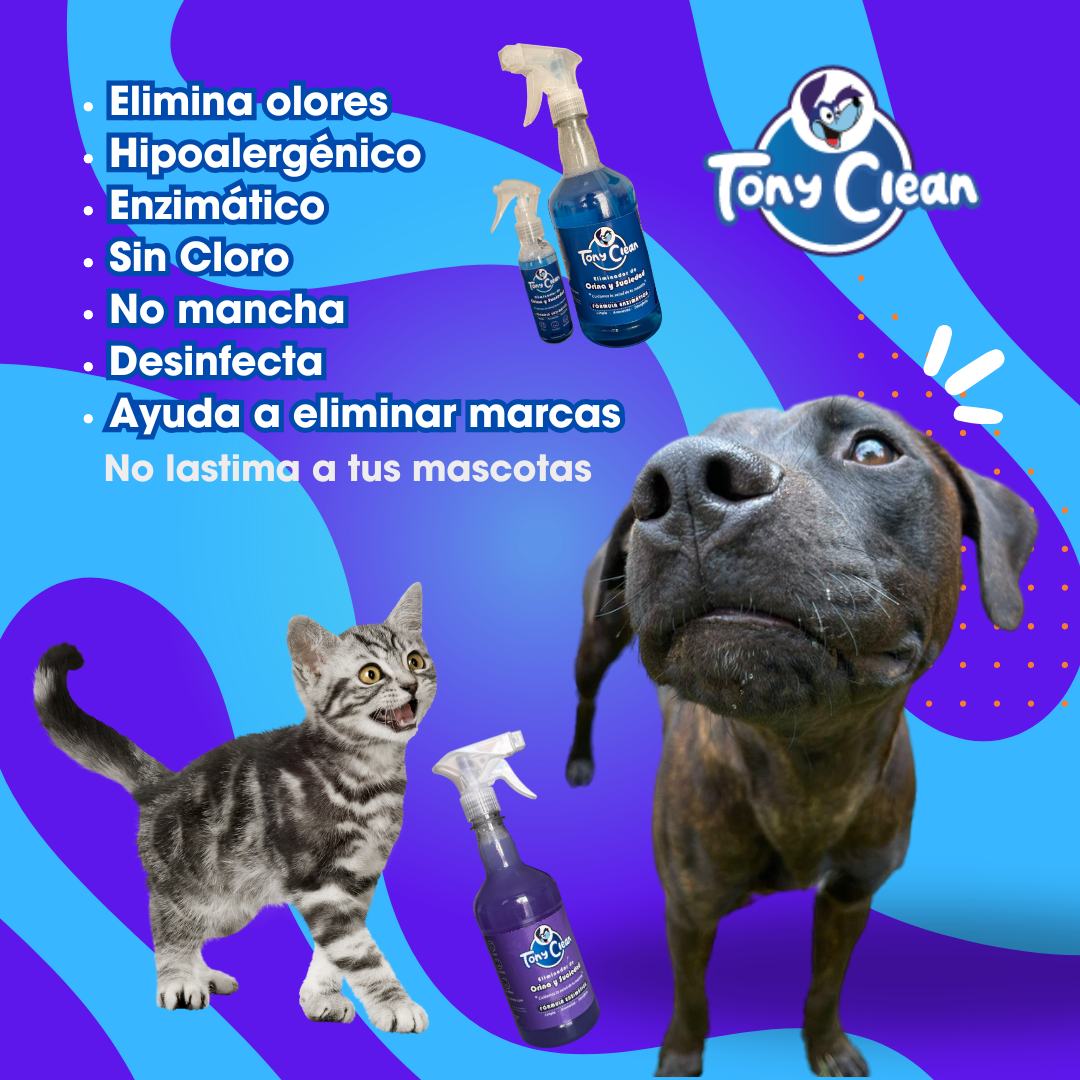 Eliminador de orina y suciedad Tony Clean